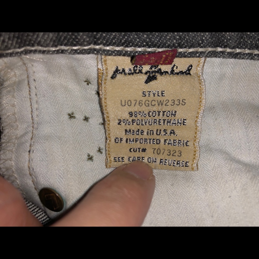 7 for all Mankind Great China Wall Flare Jeans 25 - Picture 11 of 11